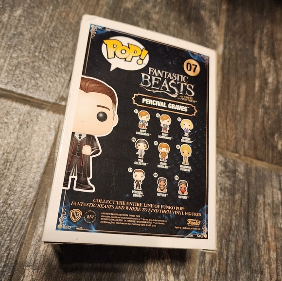 Percival Graves Funko Pop Collectible Figure - Picture 3 of 6